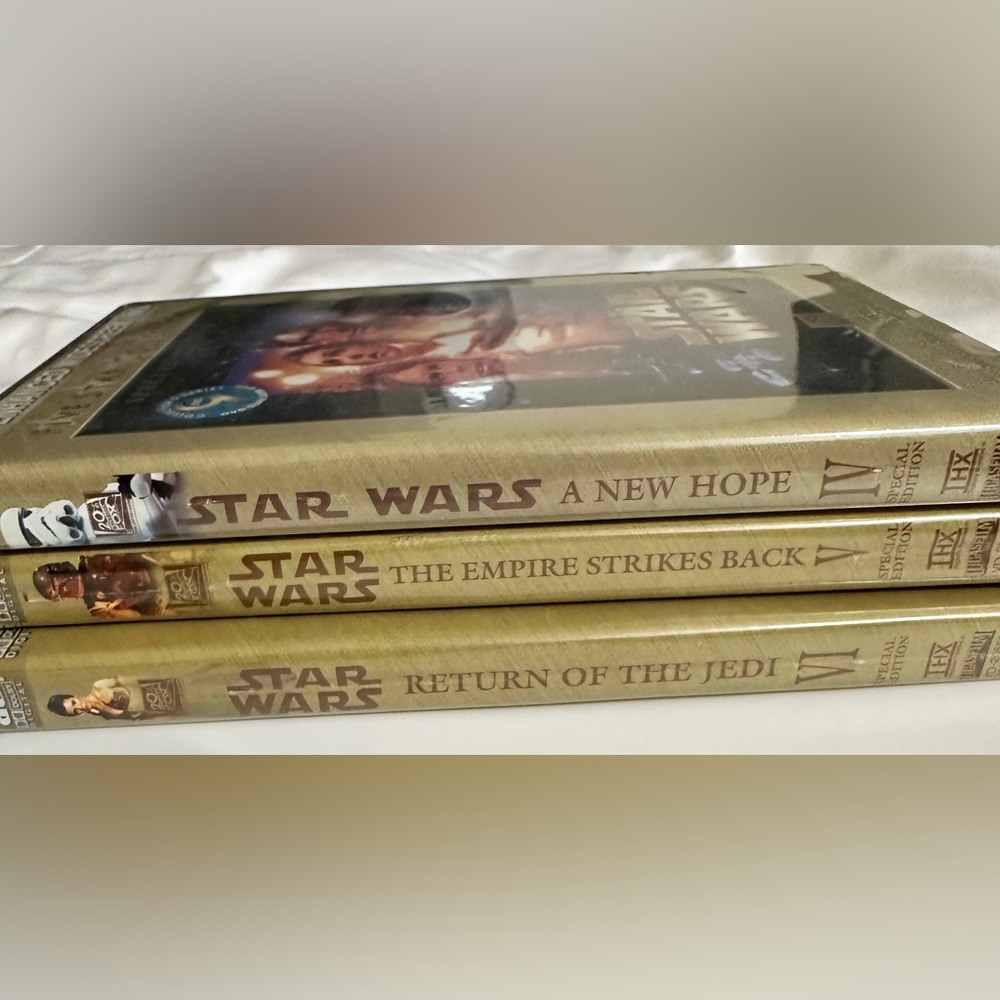 RARE Star Wars Five Star Collection Enhanced Special Edition-COMPLETE DVD set